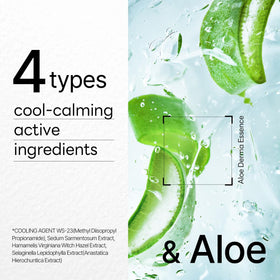 Mediheal Dermaplus Aloe Mask vegan fabric close-up showing breathable, adherent sheet.