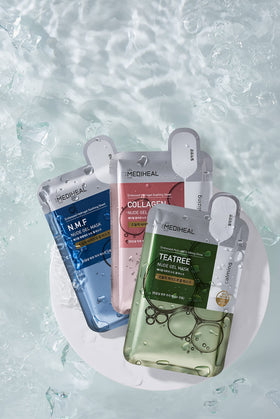 Mediheal Firming Nude Gel Mask serum lock-in preserves moisture during wear
