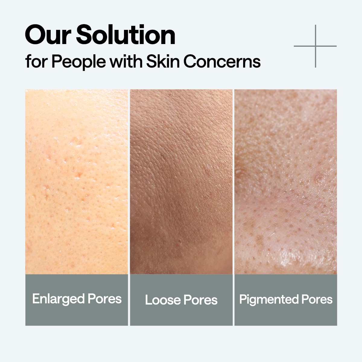 Mediheal Madecassoside close-up of refined pores and balanced complexion.