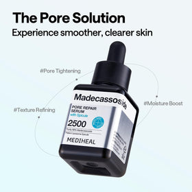 Mediheal Madecassoside hypoallergenic label signaling gentle formula.