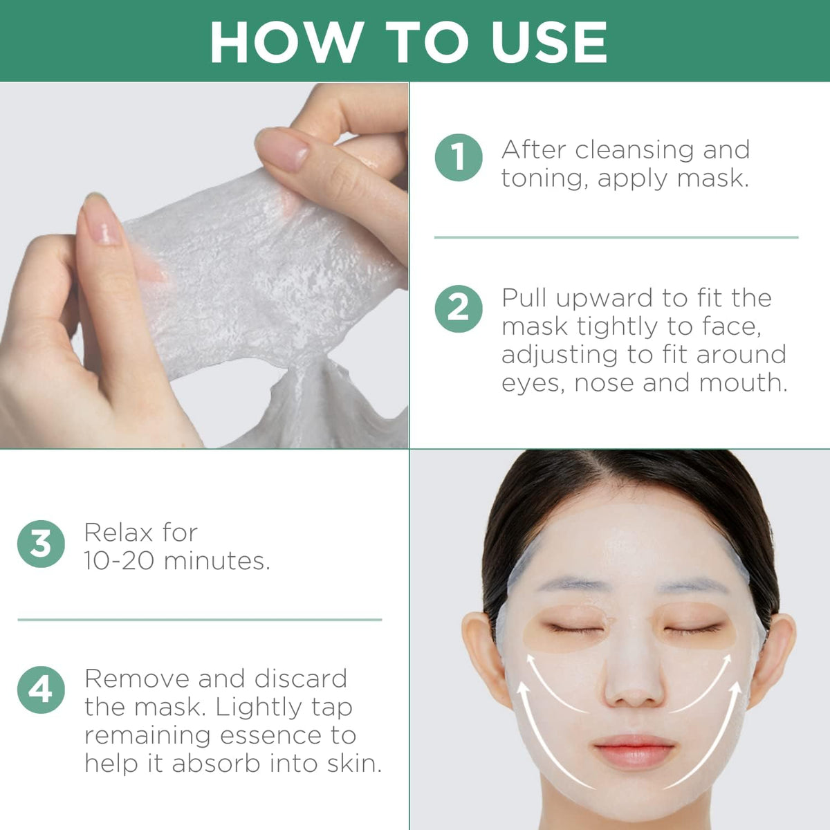 Mediheal Madecassoside sheet mask packaging uses FSC-certified cartons and soy ink.