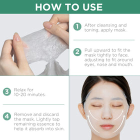 Mediheal Madecassoside sheet mask packaging uses FSC-certified cartons and soy ink.
