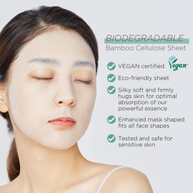 Mediheal Madecassoside sheet mask delivers hydration and skin calming benefits after use.