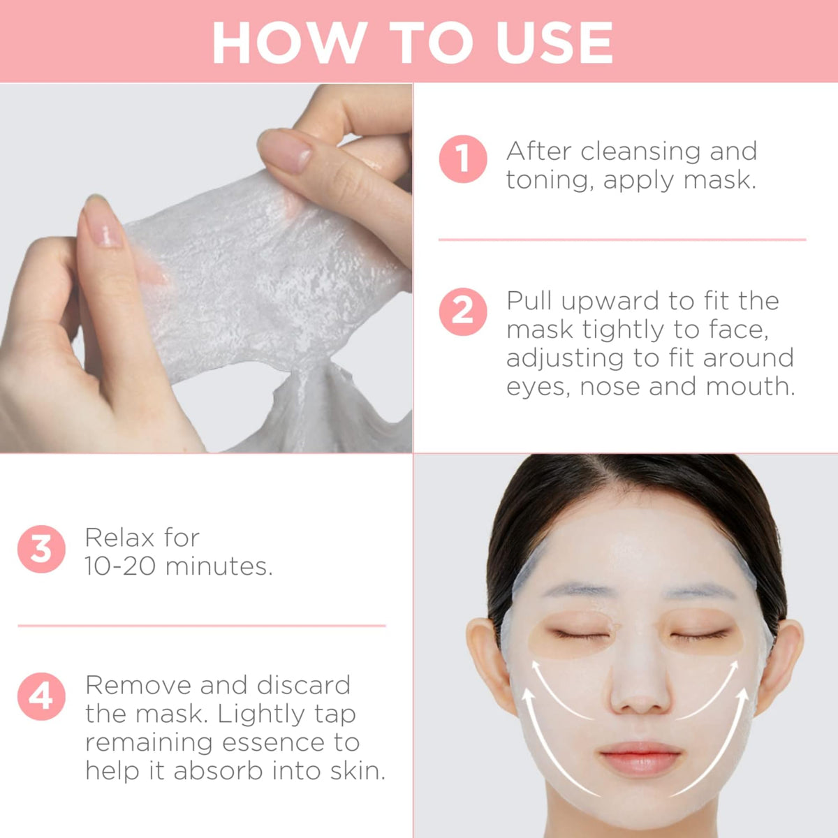 Mediheal Essential HERO Madecassoside mask calms troubled skin and reduces irritation