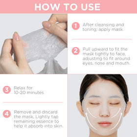 Mediheal Essential HERO Madecassoside mask calms troubled skin and reduces irritation