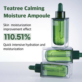 Mediheal Teatree Leaf Water 92 Percent closeup highlights concentrated soothing ingredients.