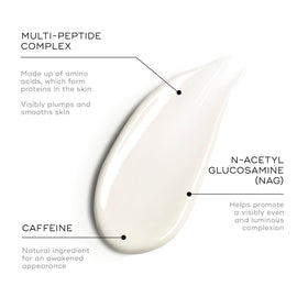 Medik8 Advanced Night Eye Cream peptide bottle being used for smoother under-eye skin.