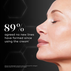 Medik8 Advanced Pro Collagen Peptide Cream application on hand demonstrates easy daily use