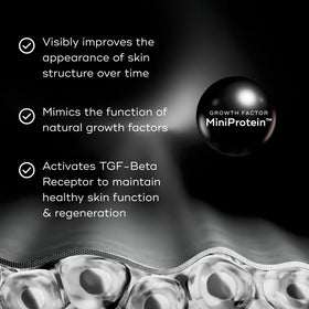 Medik8 Advanced Pro Collagen Peptide Cream swatch reveals rich texture