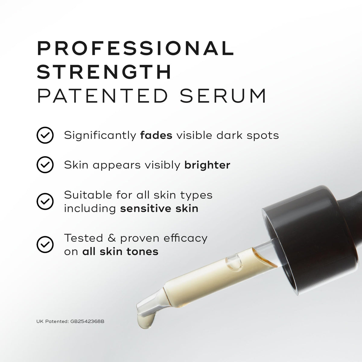 Medik8 Oxy-R Peptides Serum packaging box highlights vegan formula.