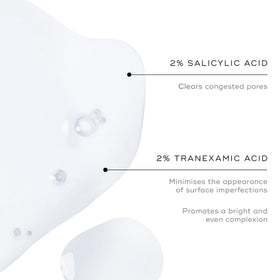 Medik8 Press and Clear application on cheek showing gentle pore care.