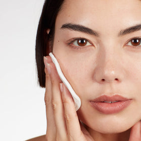 Medik8 Press and Clear toner texture closeup shows lightweight hydration.