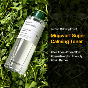 MEDITHERAPY Mugwort Toner ingredients highlight centella and probiotics for skin vitality