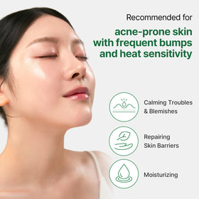 MEDITHERAPY Mugwort Toner texture is light and fast-absorbing for daily use