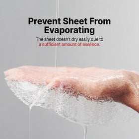 Meditherapy Wrinkle-fit Neck Mask being rolled upward on neck
