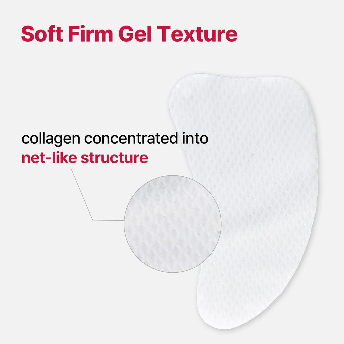 MEDITHERAPY Wrinkle-fit Tangle Eye Patch hyaluronic-acid matrix provides hydration to skin