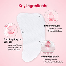 MEDITHERAPY Wrinkle-fit Tangle Eye Patch mega-coverage 3.5-inch patch for complete eye-area care