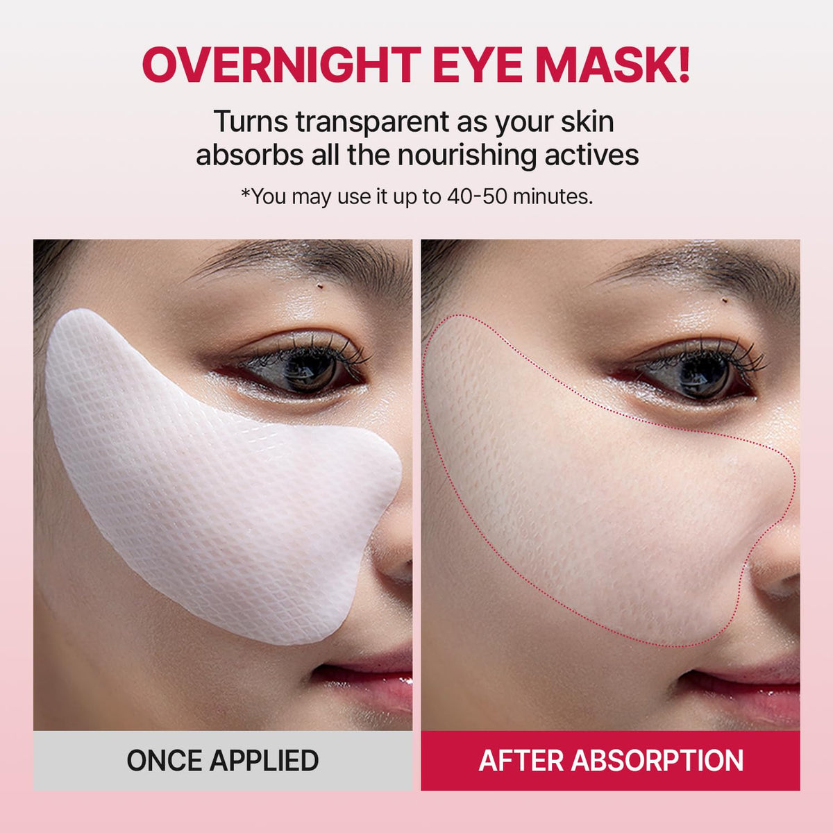 MEDITHERAPY Wrinkle-fit Tangle Eye Patch soft adhesives ensure comfortable wear