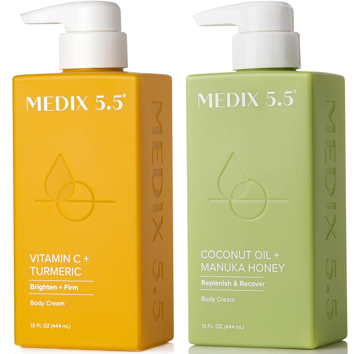 Medix 5.5 Brightening Vitamin C Cream bottle suggesting a radiant, even tone look
