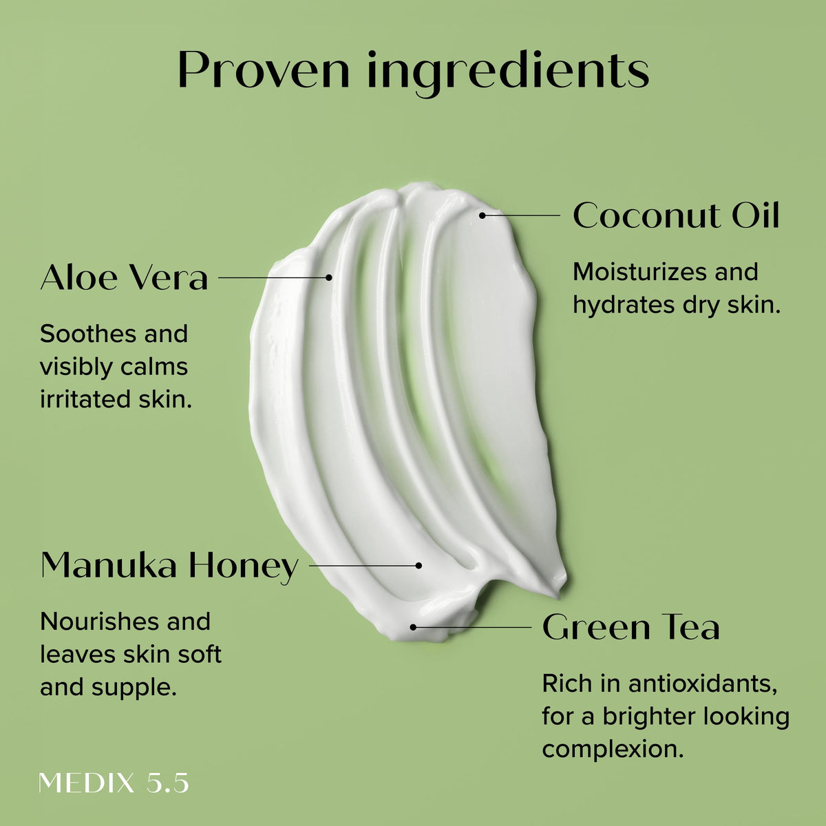 Medix 5.5 crepey skin treatment pack for targeted nourishment