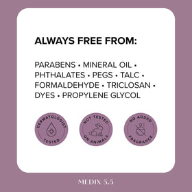 Daily use ritual with Medix 5.5 Vitamin F booster for consistent hydration.