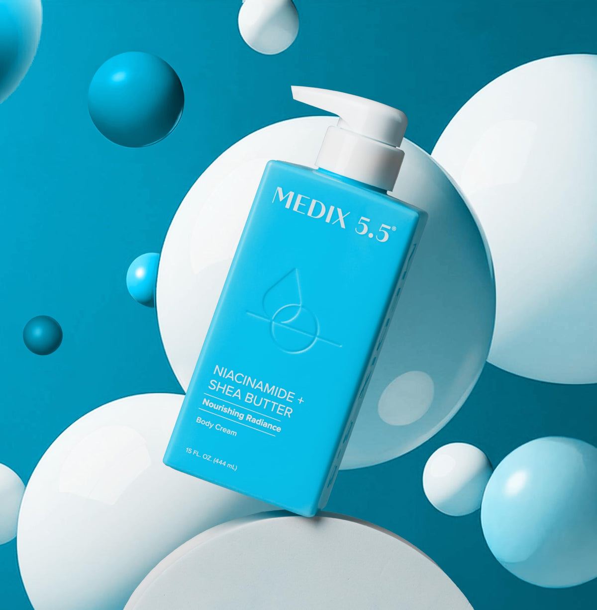 Applying Medix 5.5 moisturizer on arm for daily hydration