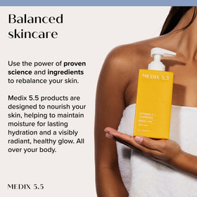 Ingredients highlight: Shea Butter for deep hydration in Medix 5.5 Vitamin C cream.