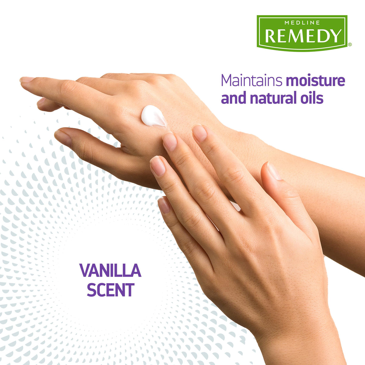 Medline Remedy botanical ingredients showcase natural hydration support.