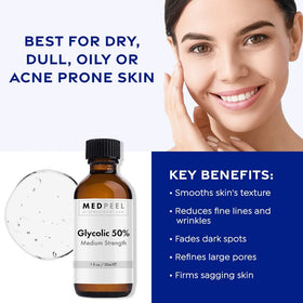 Gel-based peel bottle during application for precise, drip-free treatment