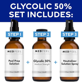 MedPeel Neutralizer used to safely terminate the peel after treatment