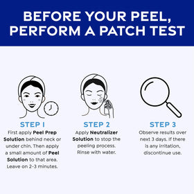 Neutralizer step included with MedPeel 30% peel to restore balance.
