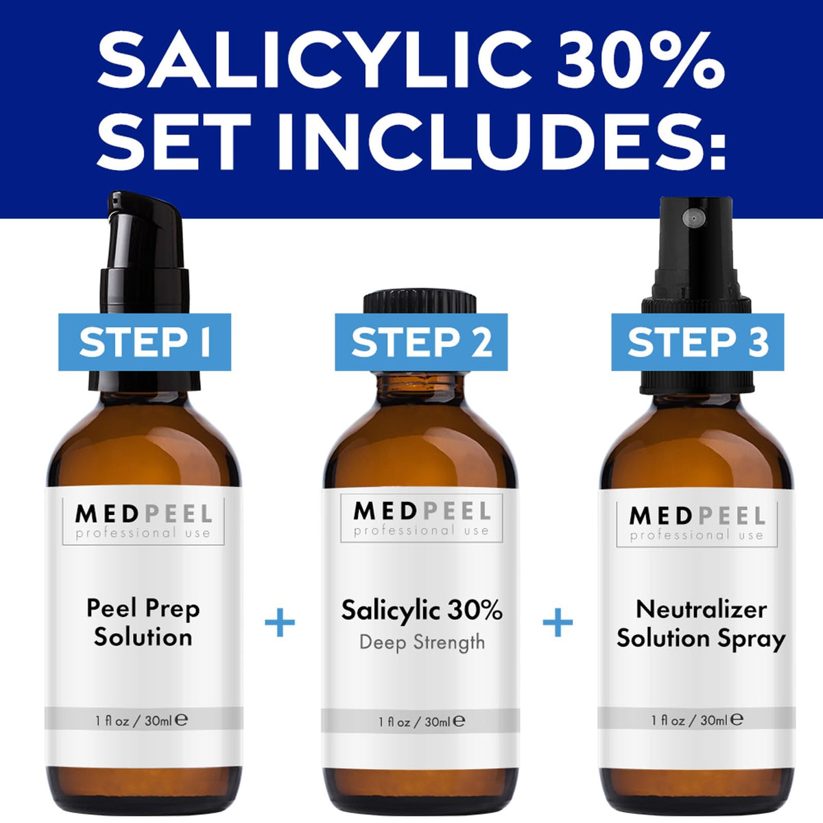 Patch-test prep before MedPeel 30% peel application.