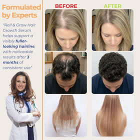 Biotin and protein label highlights nourishing support for hair texture