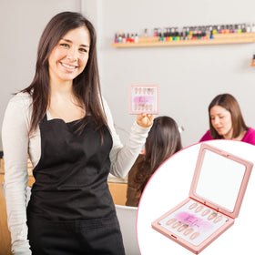 Meekoo nail-packaging setup for home, salon, and school use.