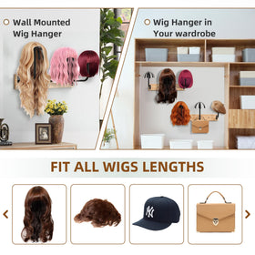 MEEMENG gift-worthy wig holder for stylists and wig wearers