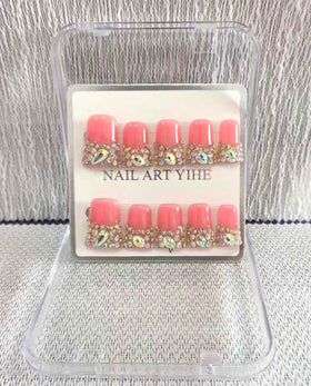 Meemooron Duck Nails Size M design for medium-length elegance.