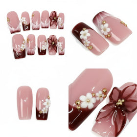Meemooron easy-apply nails ideal for quick home manicure