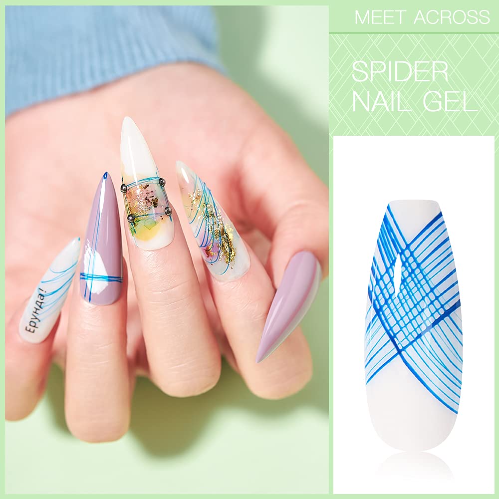 MEET ACROSS UV/LED cure for durable, chip-resistant nail art