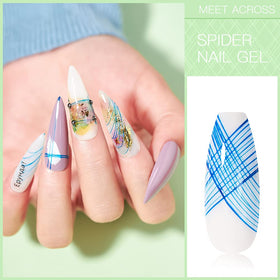 MEET ACROSS UV/LED cure for durable, chip-resistant nail art