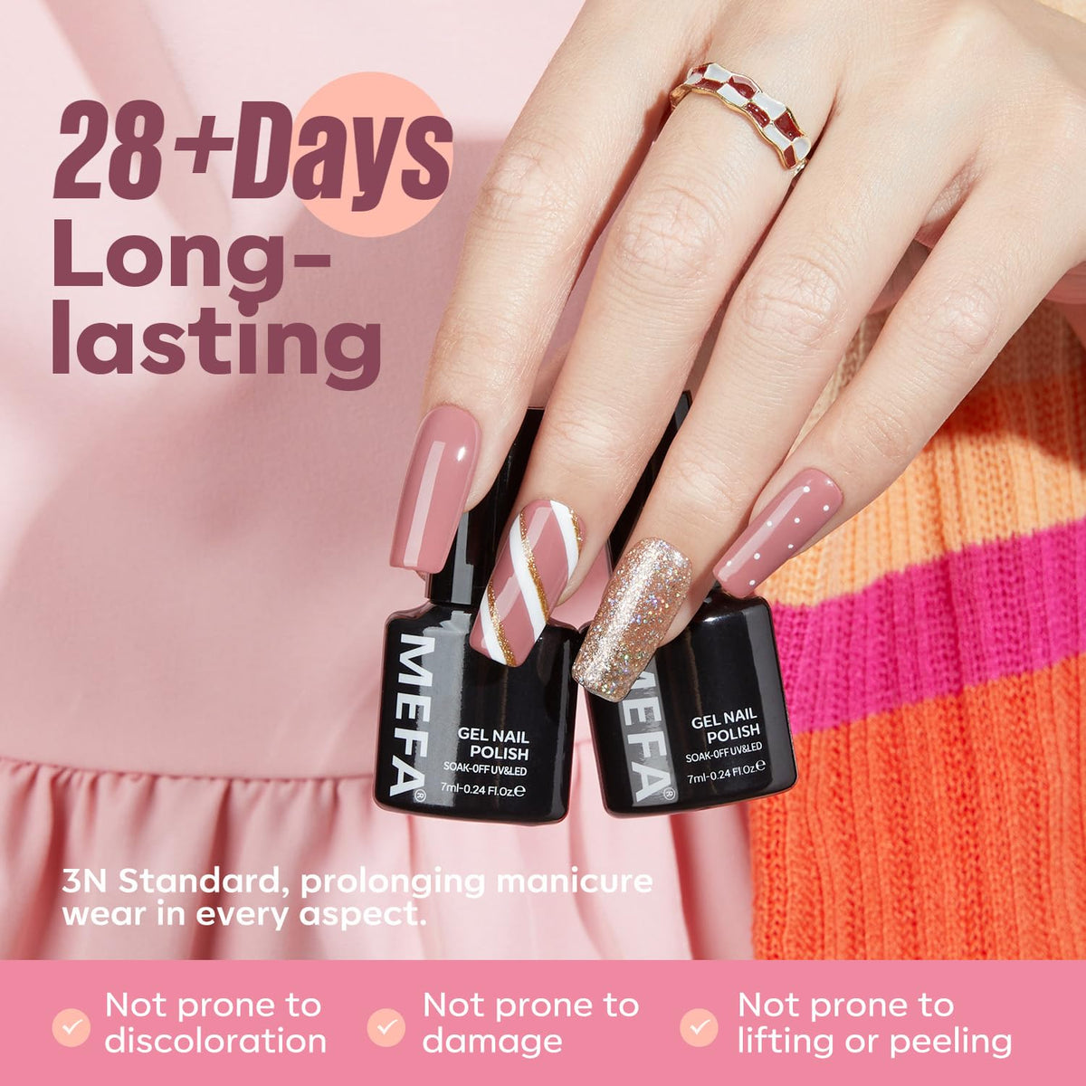 MEFA nail separators 1pc for mess-free application