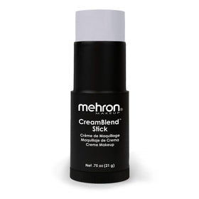 Mehron CreamBlend Stick Light Grey packaging for on-the-go touch-ups.