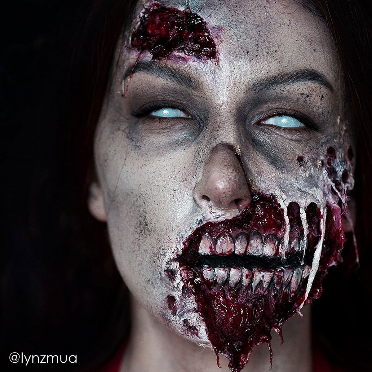 Mehron Liquid Latex textured skin creation for realistic aged or damaged skin effects.