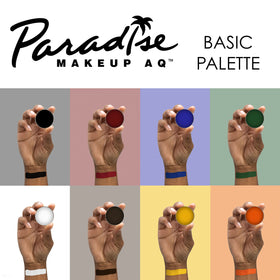 Mehron Paradise FX magnetic refillable palette enables easy color updates and storage.