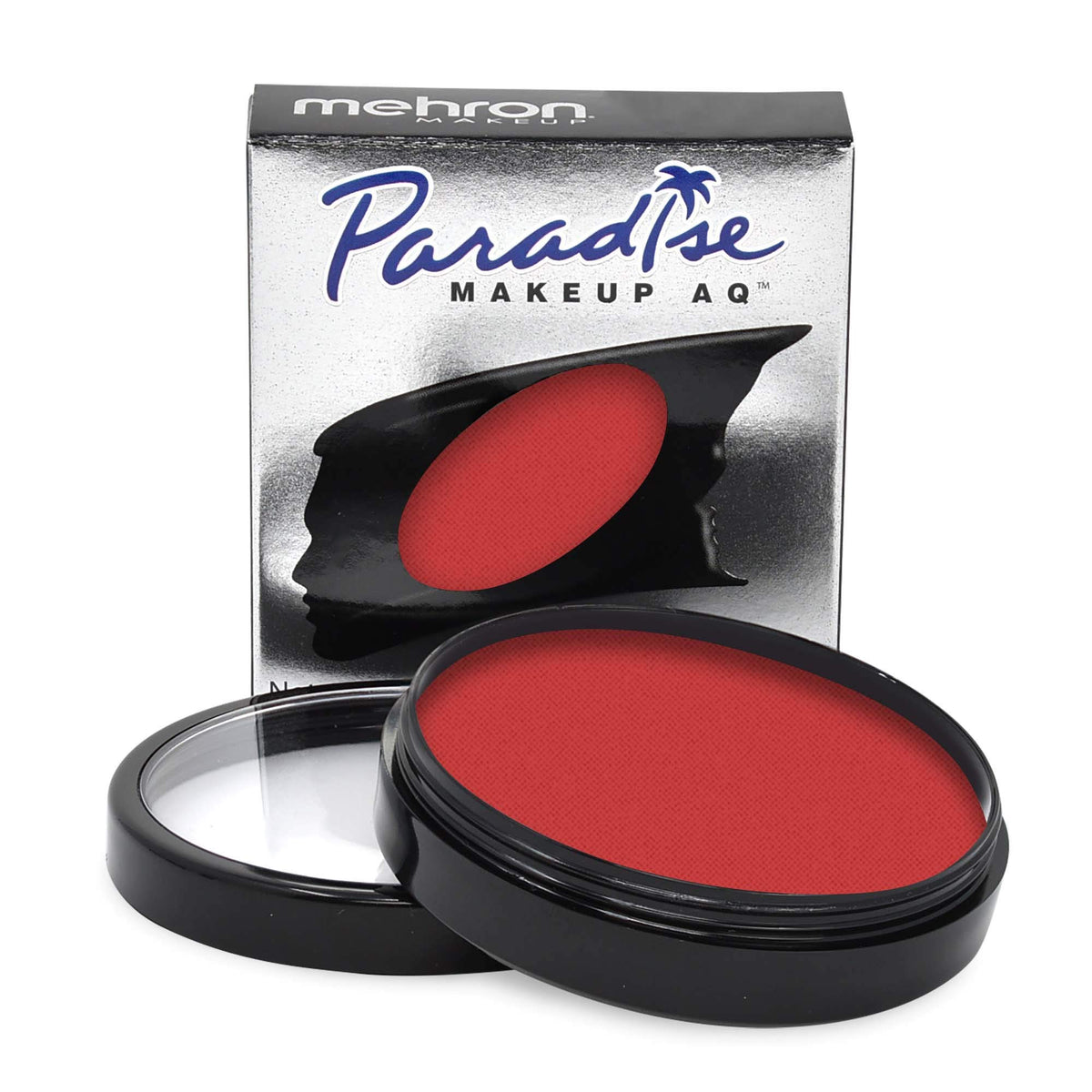 Mehron Paradise Makeup AQ Beach Berry swatches on skin for vibrant color.