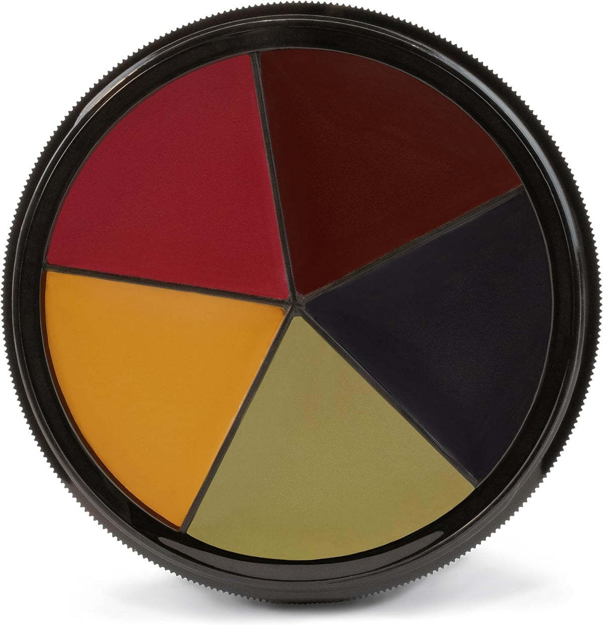 Mehron Pro FX Bruises Wheel full 5-color palette for versatile SFX makeup looks.