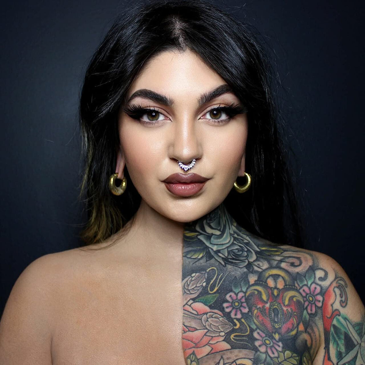 Mehron Tattoo Cover application sponge enabling smooth, natural concealment