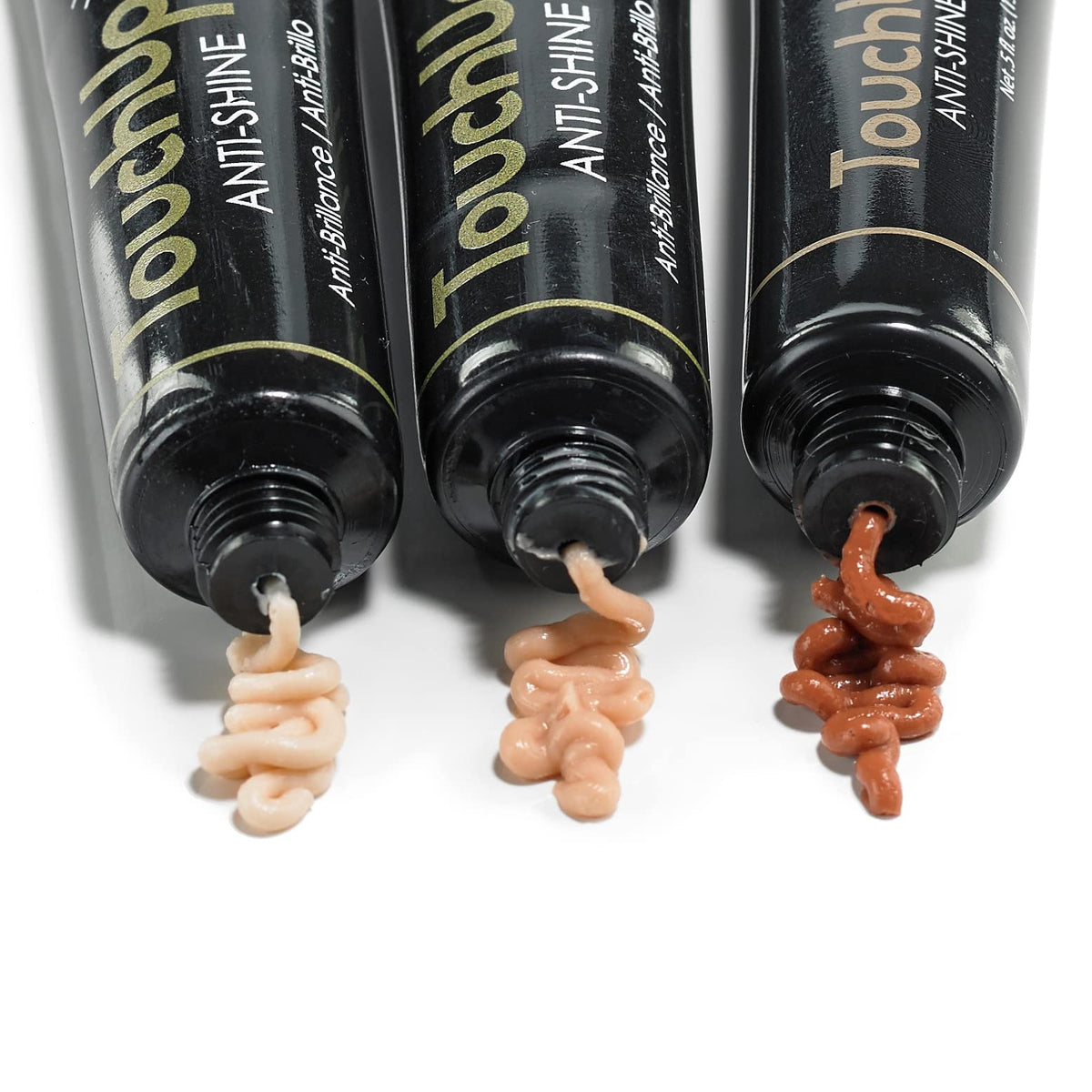 Mehron TouchUp Anti-Shine Gel used on prosthetics to remove glare.