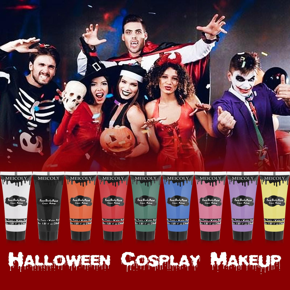MEICOLY water-based application is easy to blend and apply.