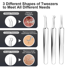 Meidaier 10x magnifying mirror for detailed skin inspection.