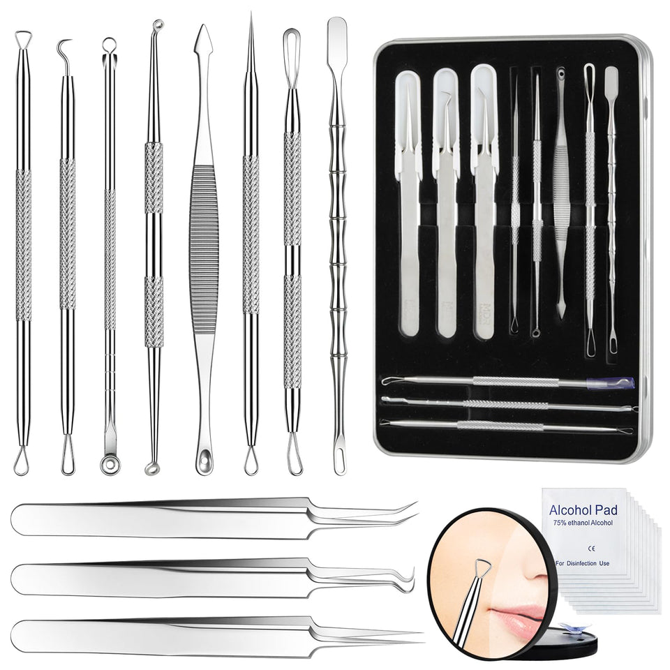 Meidaier 11Pcs kit with tools for precise extractions.